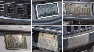 Illegal License Plates